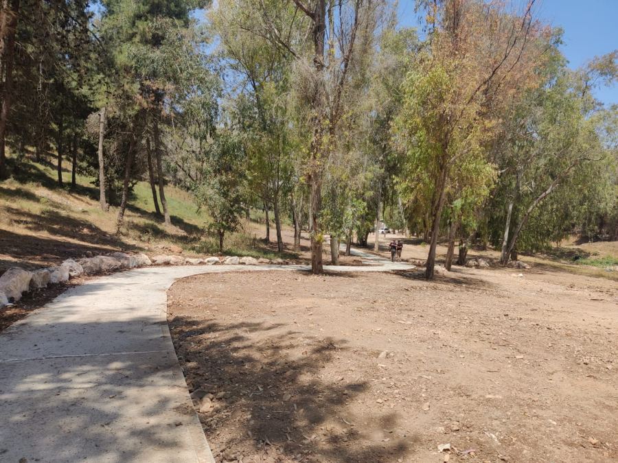 انجاز مشروع استصلاح الوادي الشرقي بين قرية الرينة ونوف هجليل